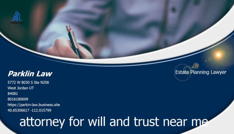 Trust Lawyer Utah